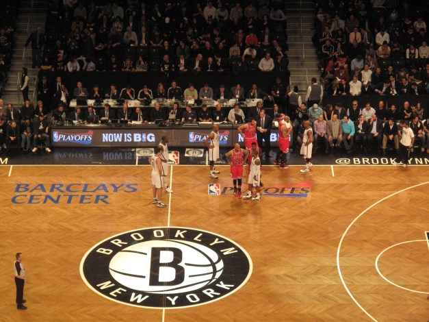 Action on the floor.