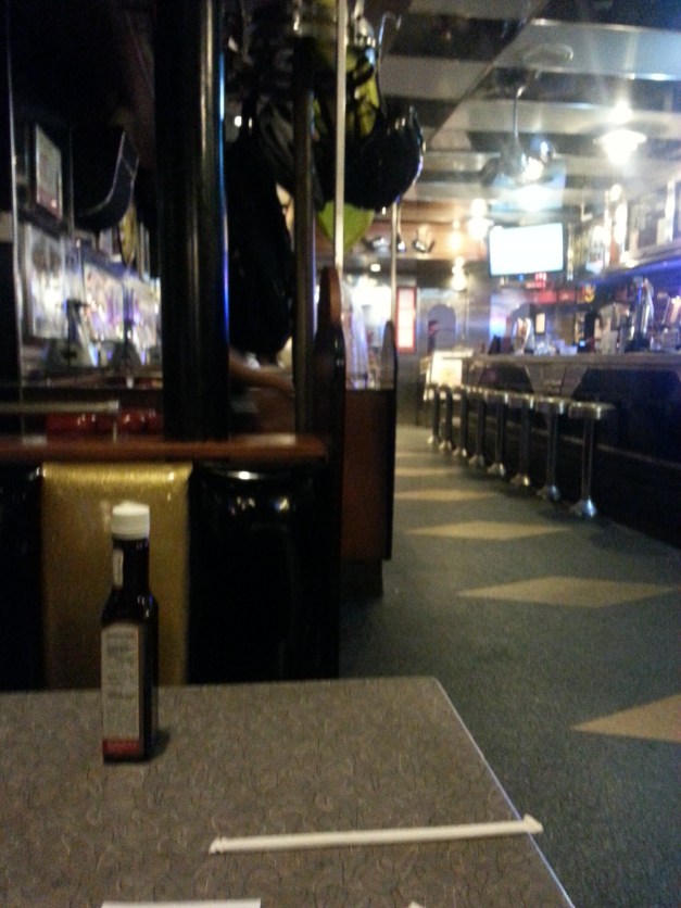 A quick look at the decor inside before leaving.