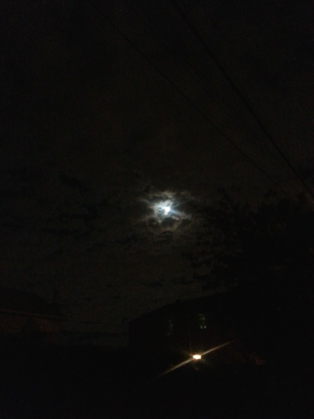 Moon way past midnight