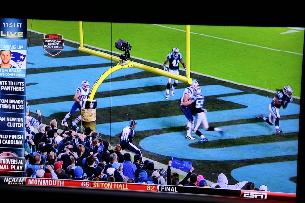 Last Play from right rear angle