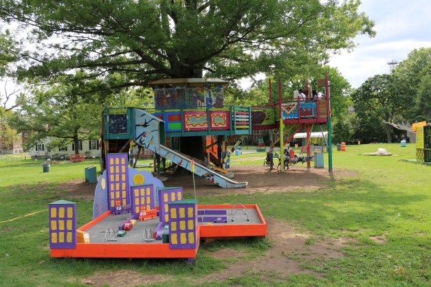 Rear Of Fun Tree House Art