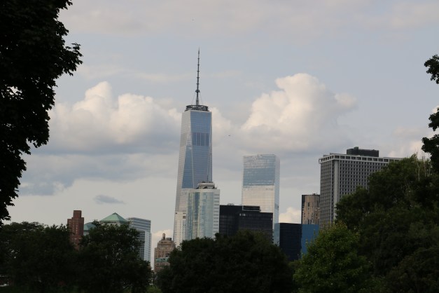 Freedom Tower in Distance Governor's Island