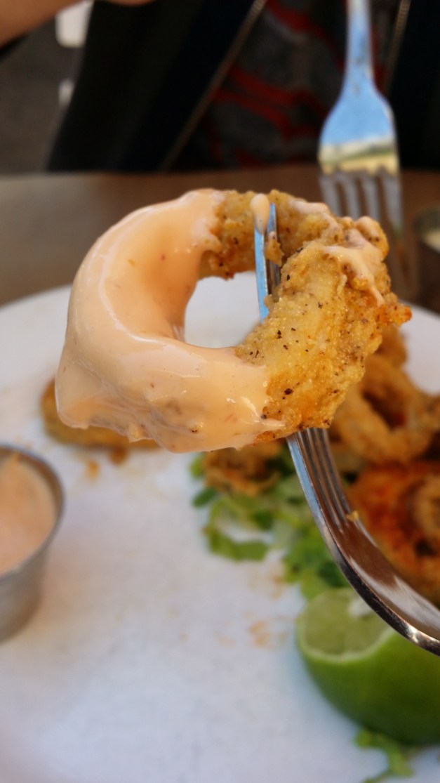 Chipotle Dipped Fried Calamari