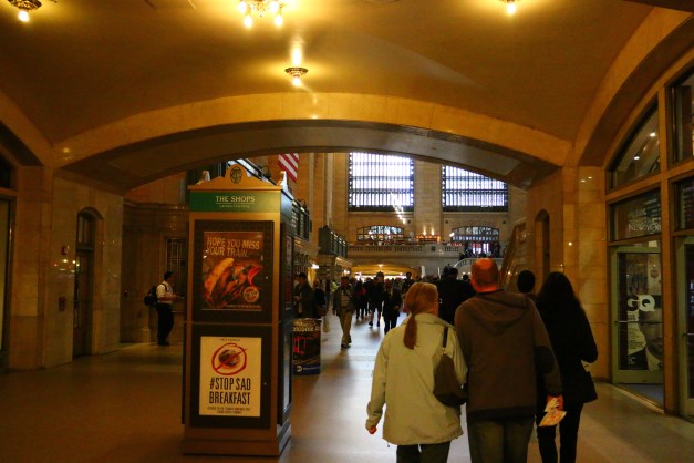 Entering the Grand Ball Room