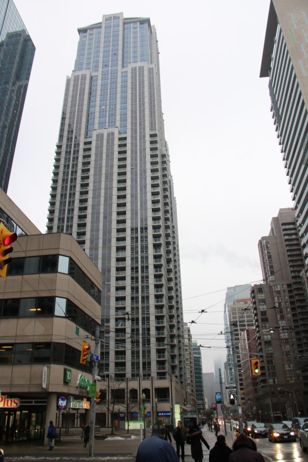 Intersection Downtown Toronto