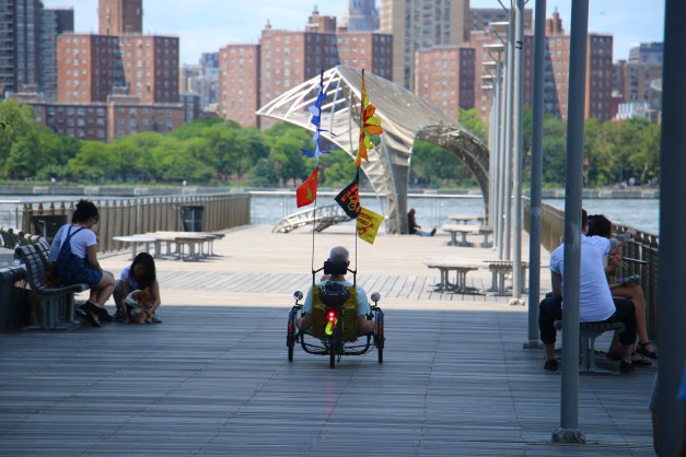 Unique Bike On Pier