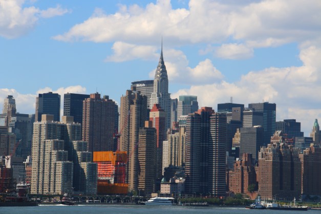 NYC Skyline From Ferry