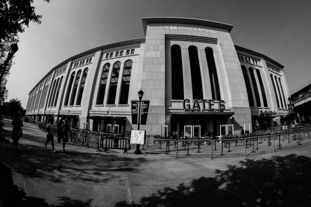 New Yankee Stadium Black & White (Dark)