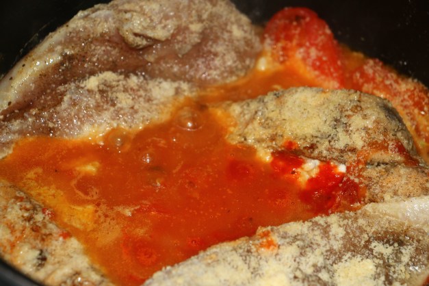 Cooking At Home With THEJNSREPORT Parmesan Chicken