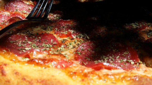 Tiramisu Salami Pizza