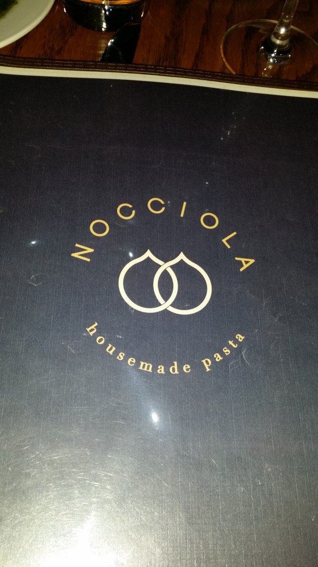 Nocciola Menu