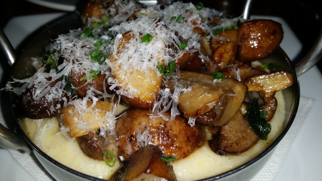 Creamy Polenta & Mushrooms w Shaved Parmesan 2